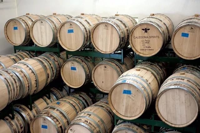 Barrels at Caledonia Spirits - NATALIE WILLIAMS