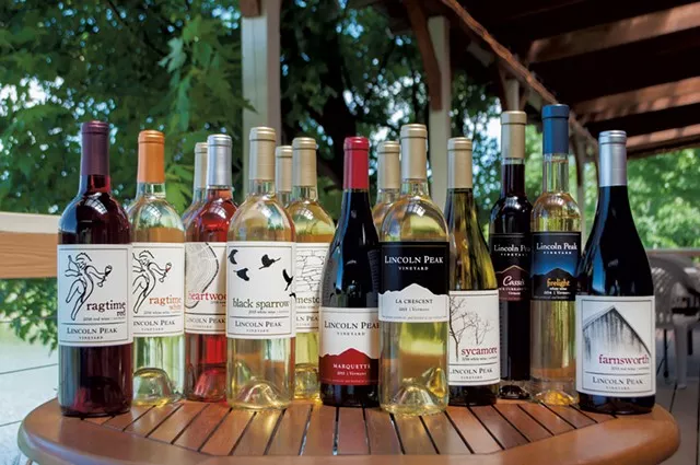 Lincoln Peak Vineyard's wines in 2017 - FILE: COURTESY OF LINCOLN PEAK VINEYARD