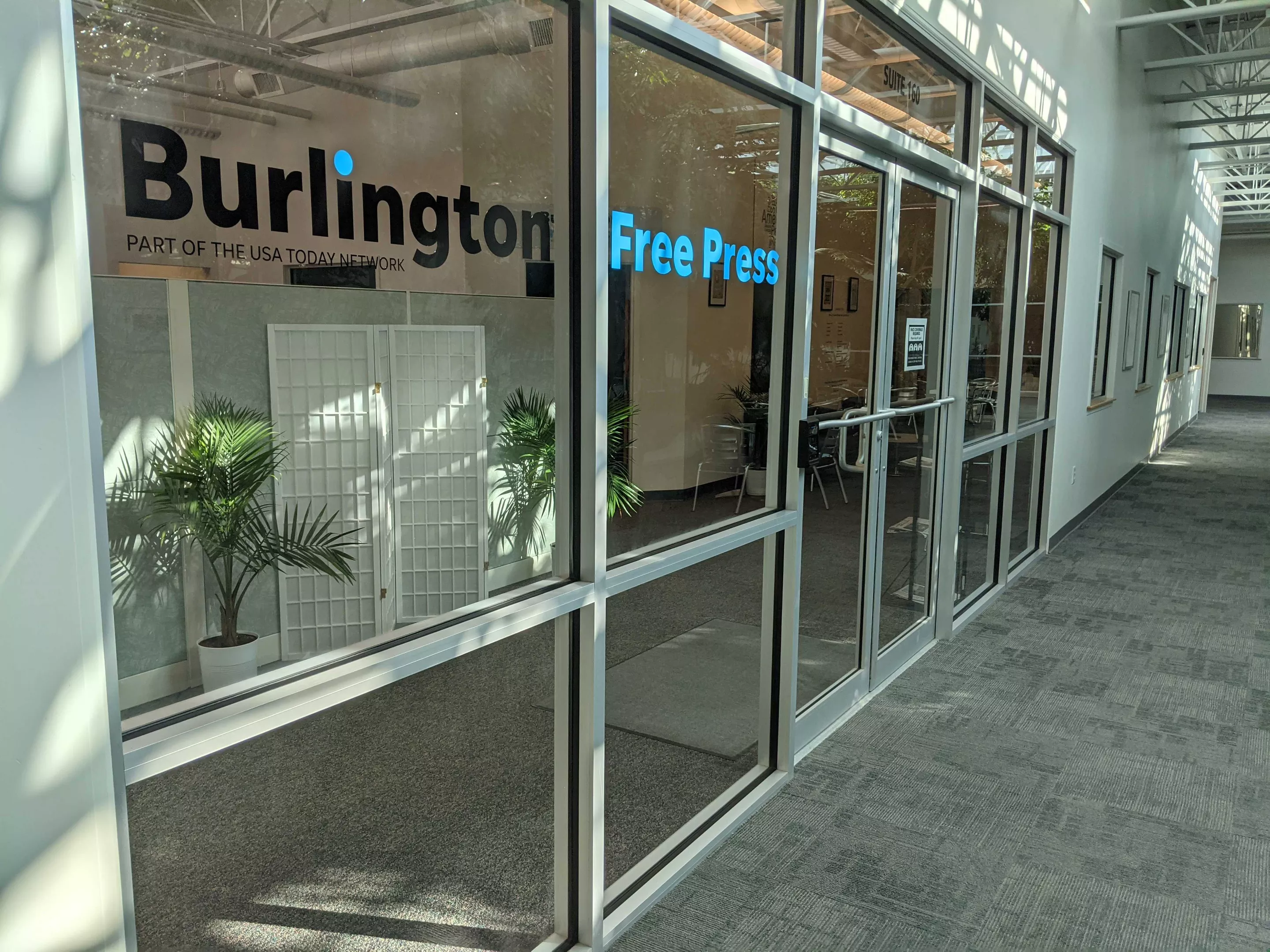 Media Note The Burlington Free Press Moves To Williston Off Message