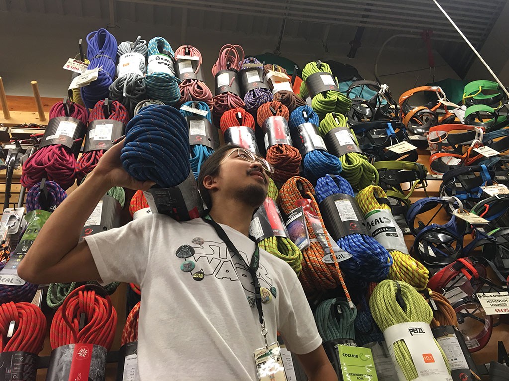 hiking gear stores