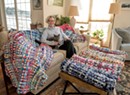 A Mental Health Counselor Finds Stress Relief in Turning Old Clothes Into Floor Coverings