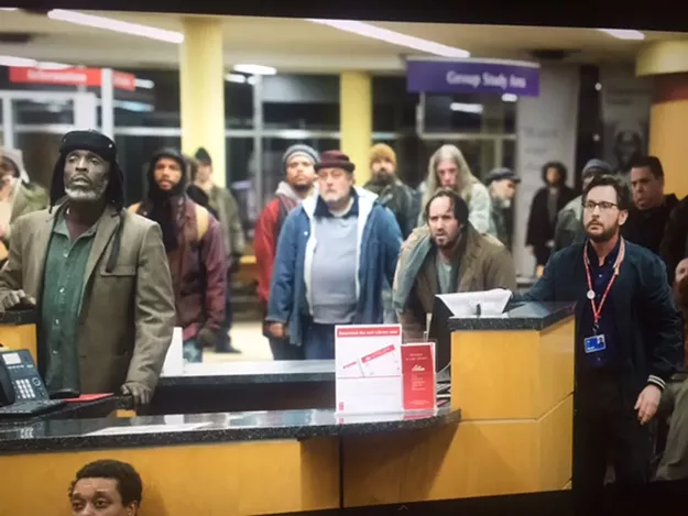 Movie Review Emilio Estevez Takes On The Plight Of The Homeless In The Public Movie Reviews Seven Days Vermont S Independent Voice