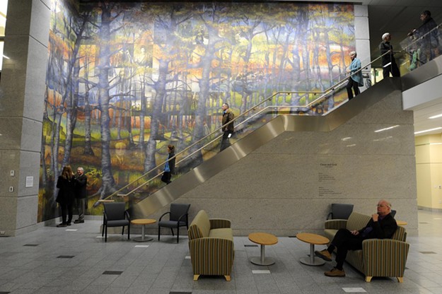 New Art Unveiled for Dedication of Sally Fox Conference Center