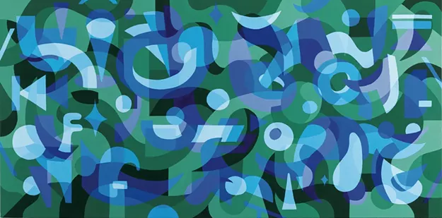 Will Gebhard Explores Shape and Color in "So It Goes" at Soapbox Arts | Art Review | Seven Days - Vimarsana News