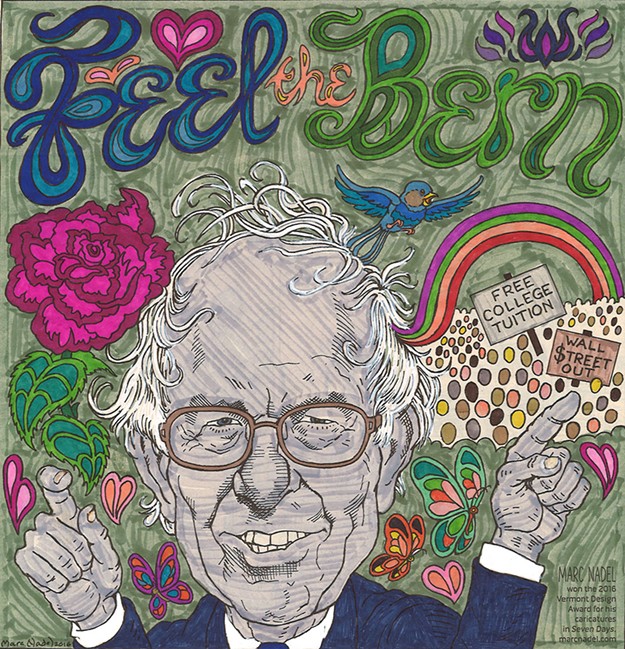 Feel The Bern Coloring Contest Seven Days Vermonts Independent Voice 