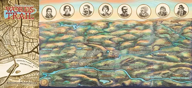 Discovering "Print Town" on the Brattleboro Words Trail - Vimarsana News