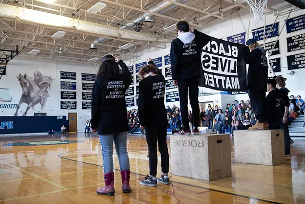 Legal Worries Prompt a Randolph School to Take Down a Black Lives Matter Flag - Vimarsana News