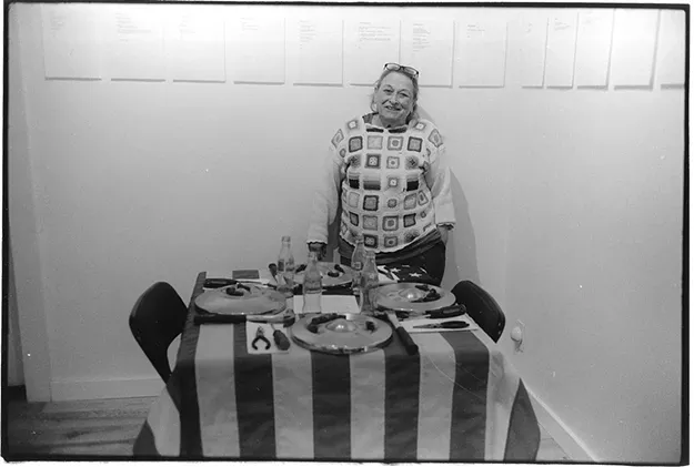 1960s Fluxus Artist Nye Ffarrabas Celebrated at Brattleboro's C.X. Silver Gallery - Vimarsana News