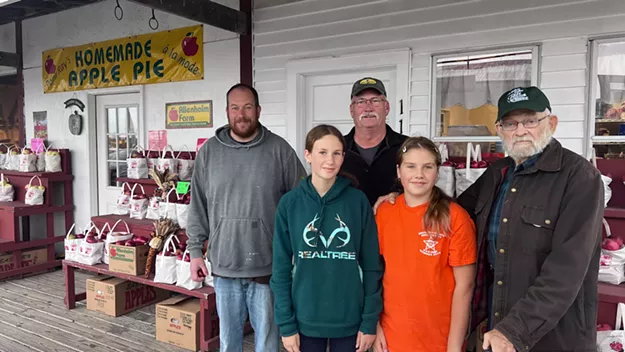Stuck in Vermont: Apple Picking with Four Generations of the Allen Family at Allenholm Farm in South Hero - Vimarsana News