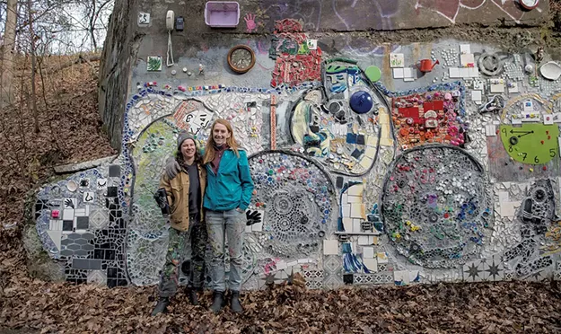 Local Artists Create a Massive Mosaic Along the Burlington Bike Path - Vimarsana News