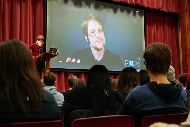 Edward Snowden Takes Center Stage at Middlebury College - Seven Days
