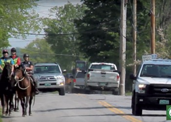 Vermont Officials Caution Drivers About Horses on Roads