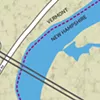 Where on the Connecticut River Is the Vermont-New Hampshire Border?
