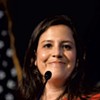 Elise Stefanik Plays Up Centrist Image as She Goes All In for Trump