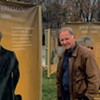 An Outdoor Art Installation Celebrates Famous People From Middlebury's Past