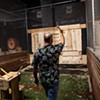 At Burly Axe Throwing, Patrons Bury the Hatchet for Fun