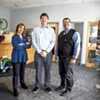 From left: Kate Laud, Tim Carpenter and Laz Manrique at Opportunities Credit Union From left: Kate Laud, Tim Carpenter and Laz Manrique at Opportunities Credit Union