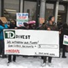 Dakota Access Pipeline Opponents March on TD Bank in Montpelier