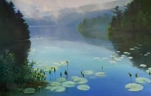 COURTESY OF BCA - "Dawn on Eagle Lake" by Susan Bull Riley