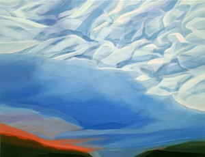 COURTESY OF EDGEWATER GALLERY - "A Tale of Many Skies" by Alexis Serio