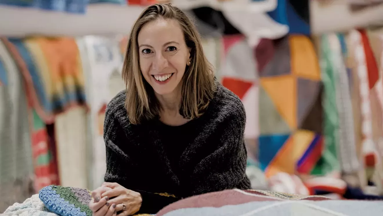 Activist Crafter Jayna Zweiman Talks Welcome Blankets in Winooski - Vimarsana News