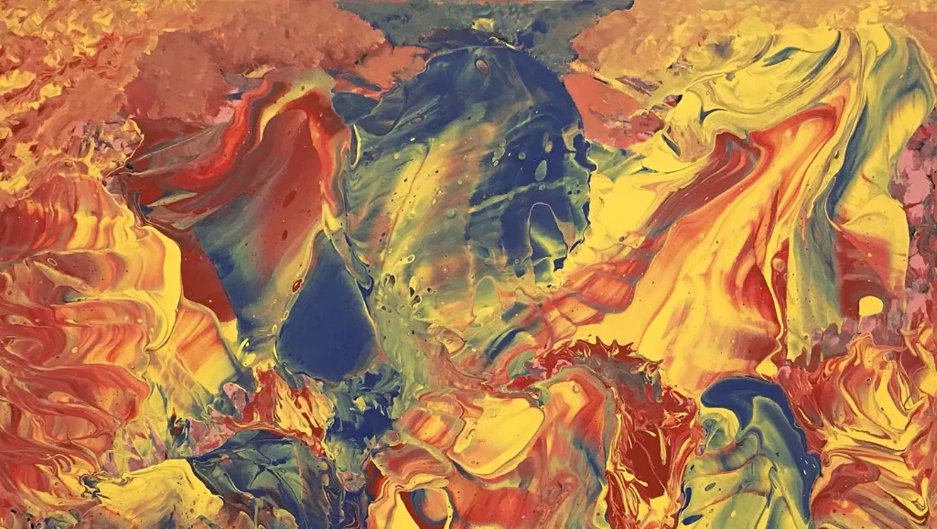 Marvin Fishman's Alla Prima Paintings Resemble Explosions - Vimarsana News