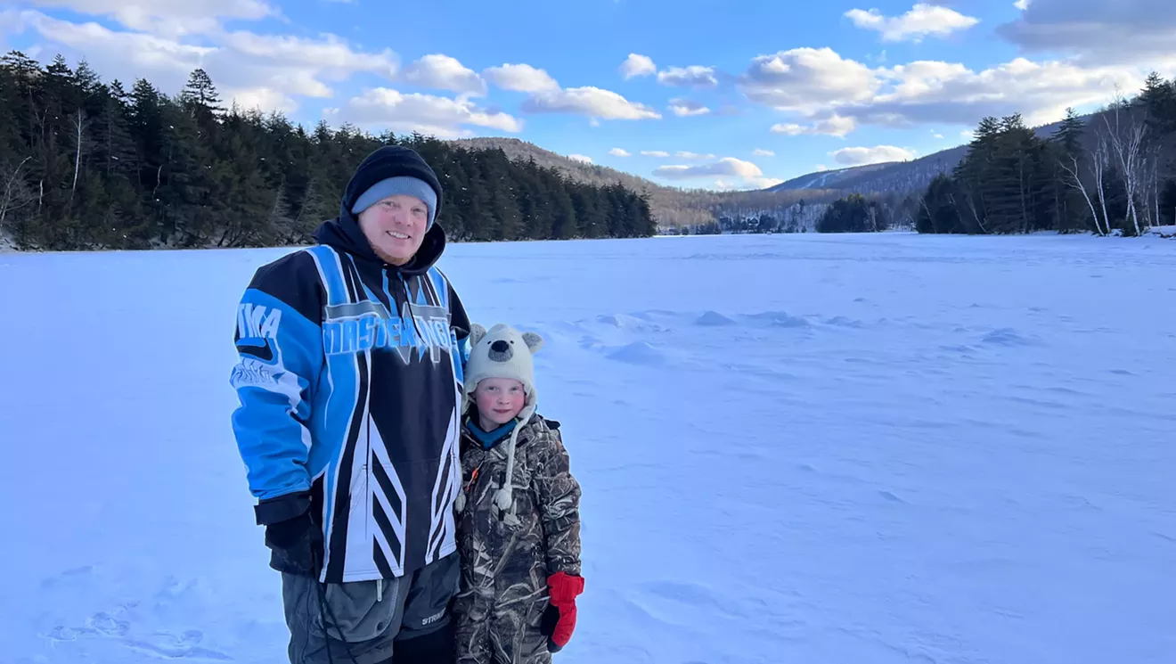 Stuck in Vermont: Ice Fishing for Rainbow Smelt in Plymouth With Zachary and Fisher McNaughton and Fish Biologist Shawn Good - Vimarsana News