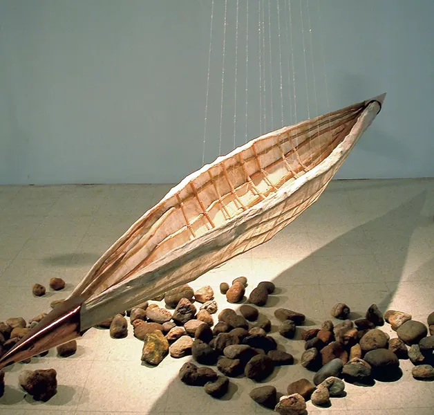 "Vessel" by Kathryn Lipke - COURTESY OF SHELBURNE FARMS