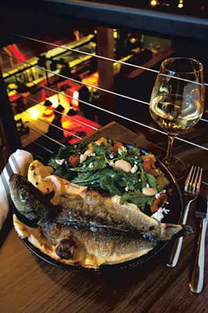 Whole branzino - MATTHEW THORSEN