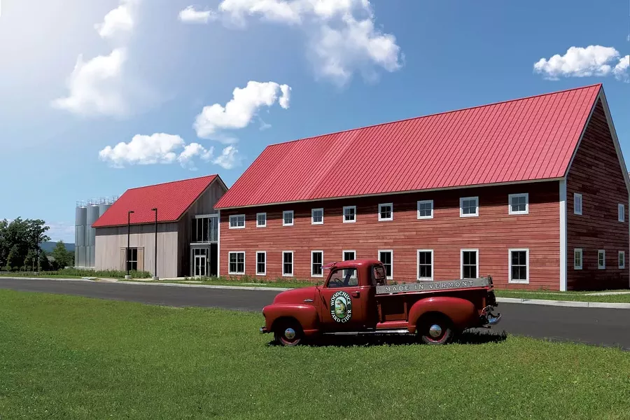 Woodchuck Cider’s new cidery in Middlebury - COURTESY OF WOODCHUCK CIDER