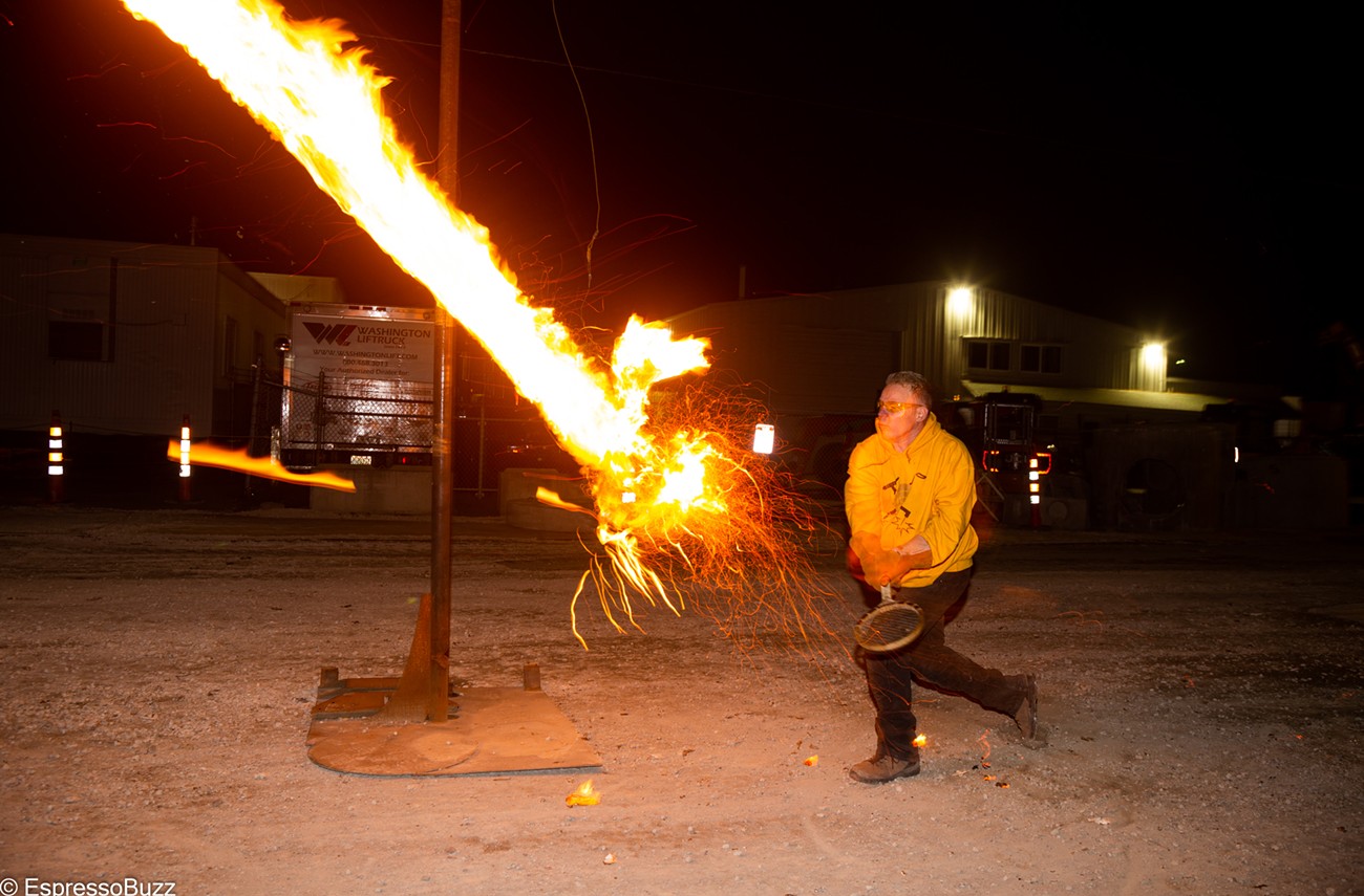 Creator of Flaming Tetherball Wants to Bring His Pyrotechnic Sport to