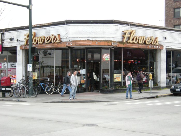 Flowers Bar  Restaurant  Seattle, WA  The Stranger