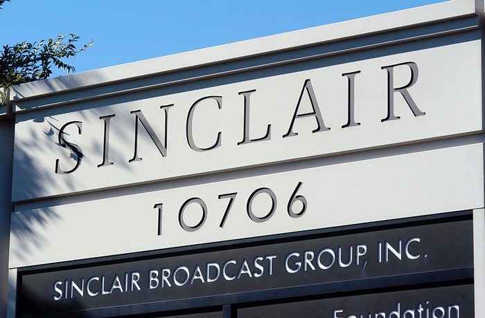 Sinclair owns KOMO and could own rival Q13 soon too. Sinclair owns KOMO and could own rival Q13 soon too.