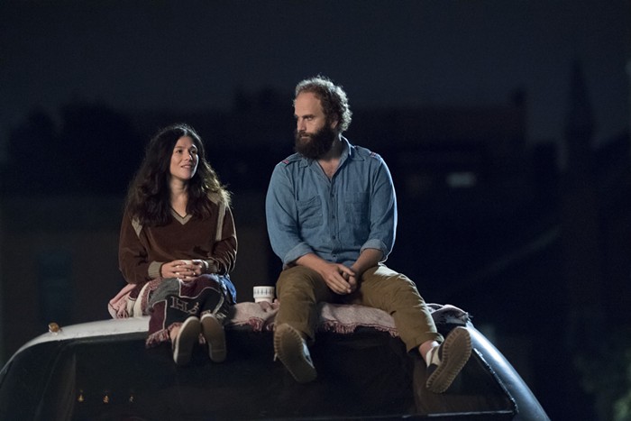 Beth and The Guy on top of the RV she gifts him Beth and The Guy on top of the RV she gifts him