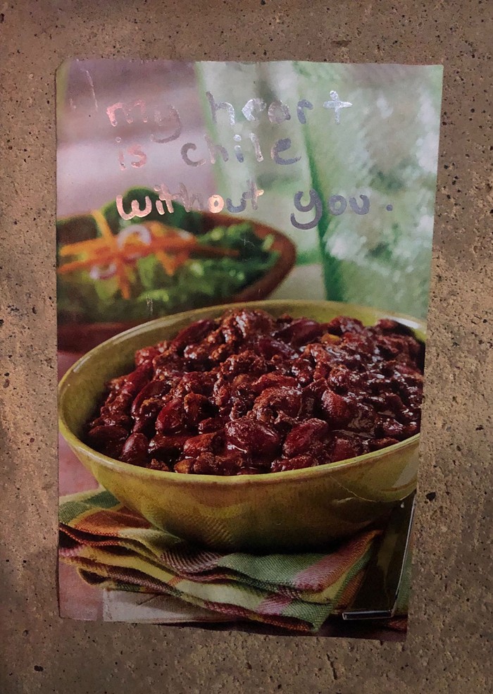 Nothing like chili during these dreary days. Nothing like chili during these dreary days.