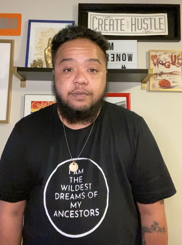 Ebo is a poet, artist, and educator. Ebo is a poet, artist, and educator.