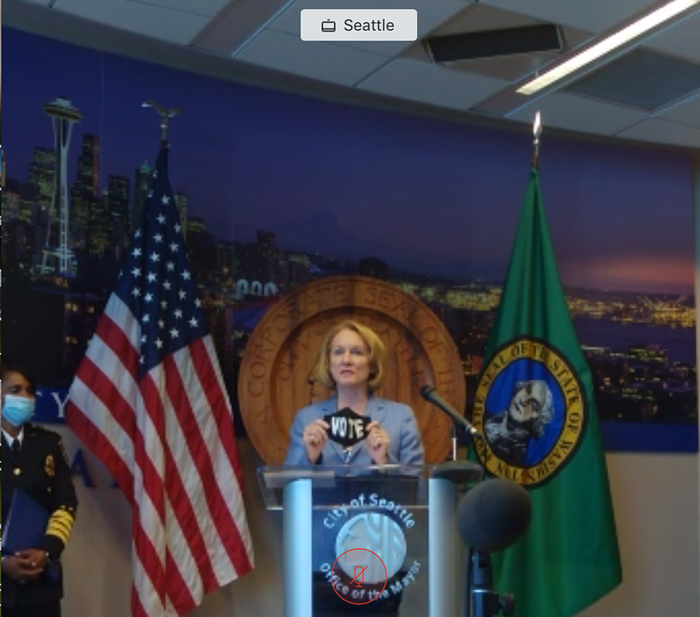 Chief Carmen Best and Mayor Jenny Durkan dont want things to get political, they say, making things political. Chief Carmen Best and Mayor Jenny Durkan dont want things to get political, they say, making things political.