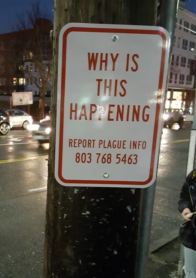 A Stranger reader snapped this pic in Ballard a few weeks ago. A Stranger reader snapped this pic in Ballard a few weeks ago.