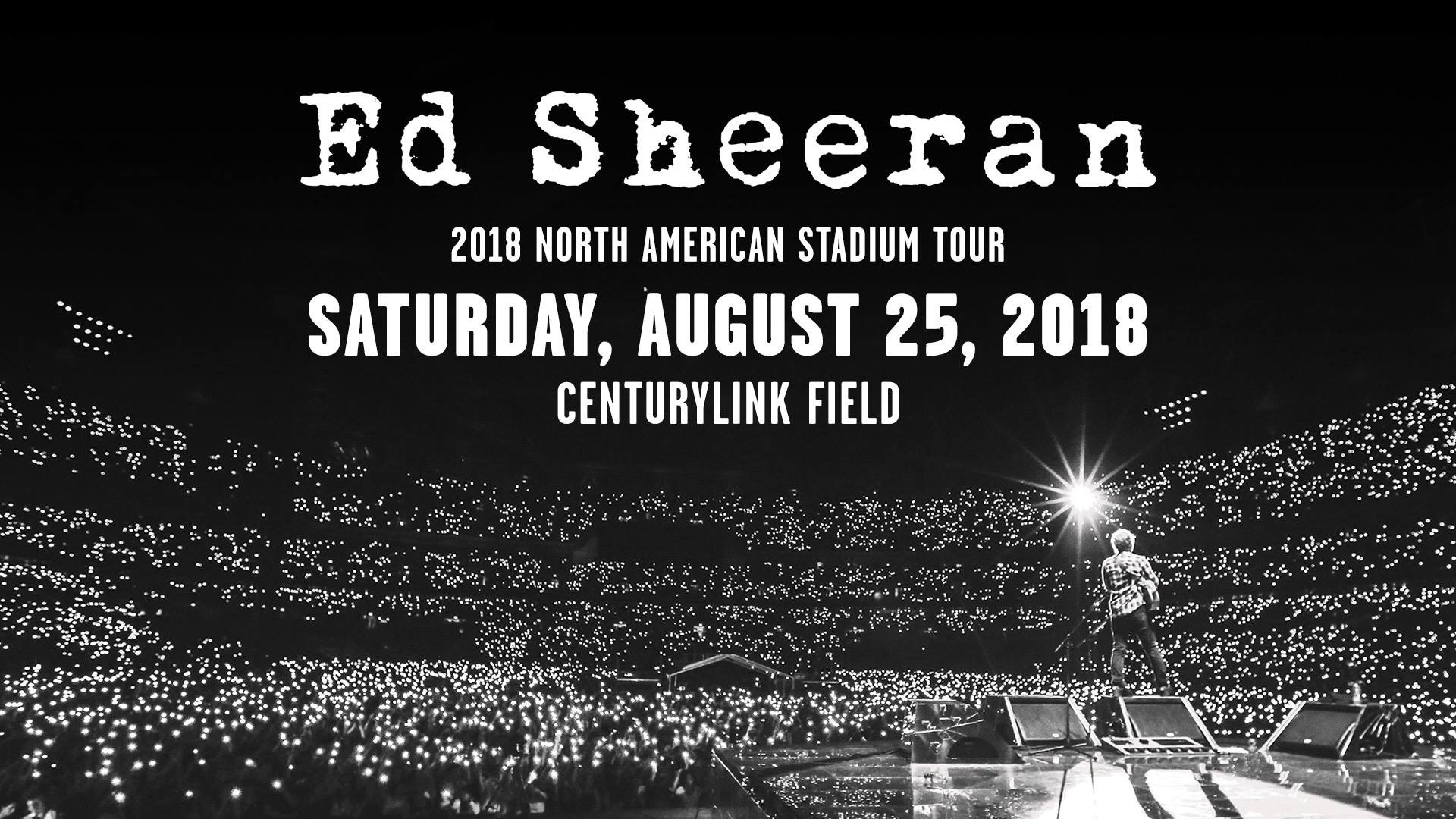 ed sheeran seattle tickets