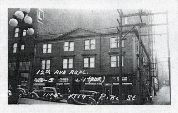 This is an archival picture of the building, although Im sure its ghosts just love all the dude-fucking that happens here now (for the time being).