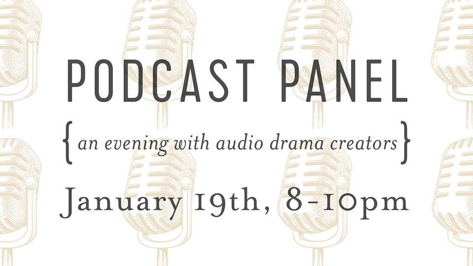 audio drama podcast panel