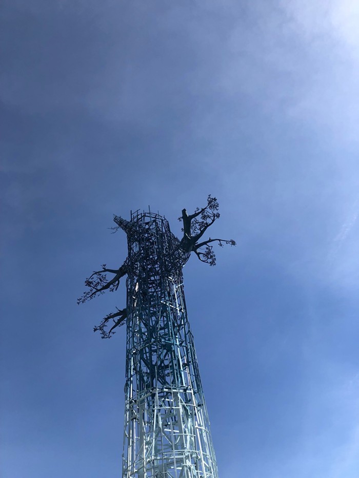 Lead Pencil Studio designed this 110 foot tall tree, Transforest. Lead Pencil Studio designed this 110 foot tall tree, Transforest.