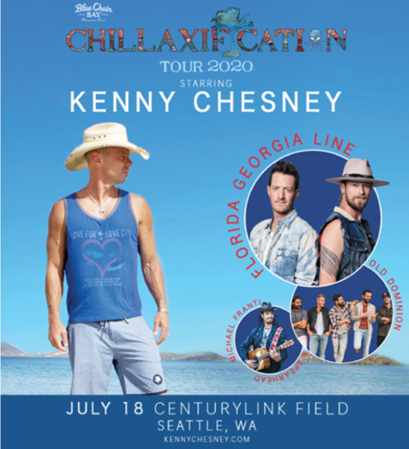 Centurylink Field Seating Chart Kenny Chesney