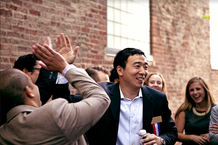 What is it about Andrew Yang?