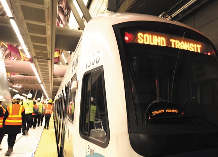 SoundTransit will provide shuttle buses during weekend closures.