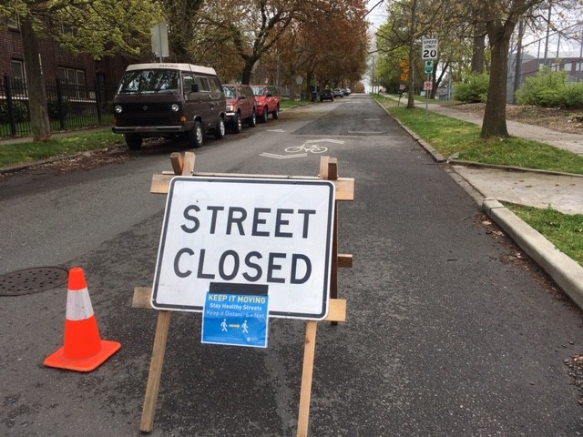 Over the weekend, 25th Avenue was closed to car traffic from E Columbia Street to Dearborn Street as part of Seattles new Stay Healthy Streets initiative.