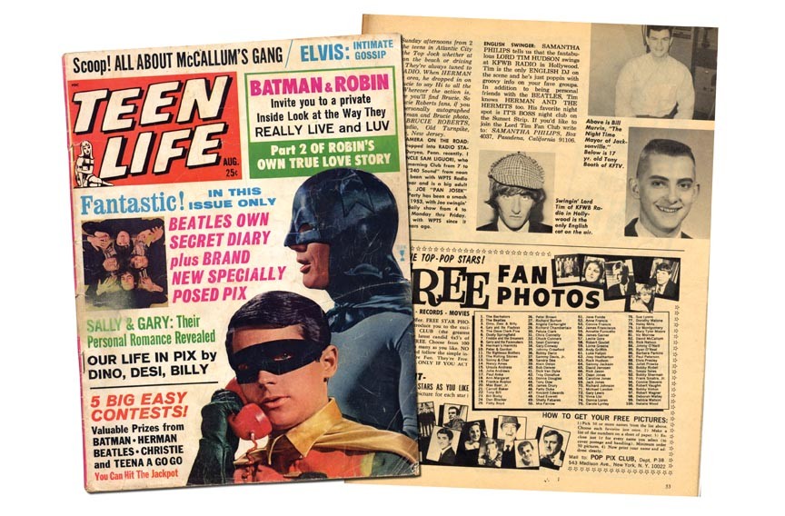 A 1966 issue of Teen Life advertises young Tony's radio accomplishments. One year after the magazine hit the stands, he was stationed in Korea and broadcasting for Armed Forces Radio.