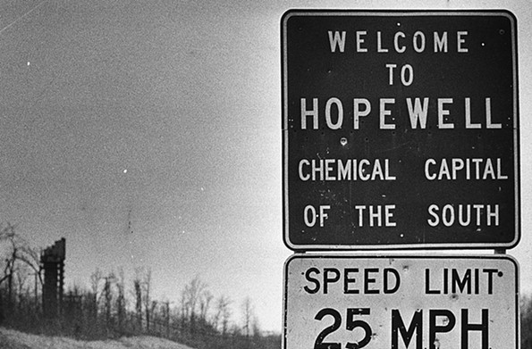 In the 1970s, Hopewell declares its distinction as the “chemical capital of the south.” - DAILY PRESS ARCHIVE