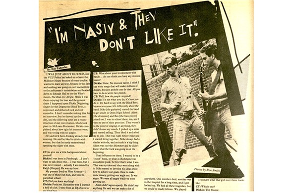 Bill Pahnelas’ 1980 interview with rocker Dickie Disgusting nearly led to the defunding of the student newspaper.