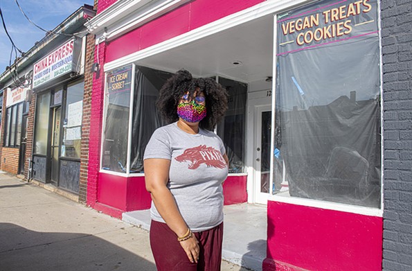 Rabia Kamara of Ruby Scoops will open her first brick and mortar business this winter at 120 W. Brookland Park Blvd. - SCOTT ELMQUIST